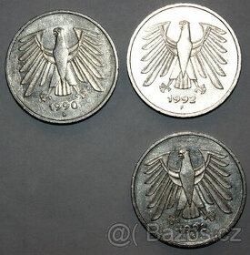 Mince Německo SRN marka marky vyznamenání medaile