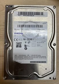 HDD Použité pevné disky 3,5” (250GB-1TB)