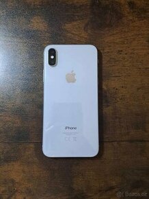 iPhone X 64GB (+Obal, nabíječka, sklo, baterie) - 1