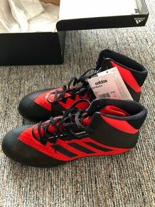 Zápasnická obuv Adidas Mat Wizard 4. černá - červená