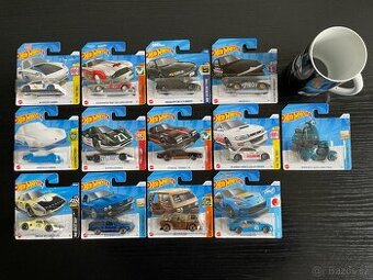 Nové modely HotWheels Nissan Subaru Porsche