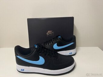 Nike Air Force 1 '07 Black University Blue vel.44/28cm - 1