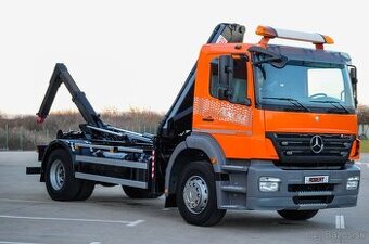 HÁKOVÝ NOSIČ KONTEJNERŮ HYDRAULICKÁ RUKA MERCEDES AXOR 1933
