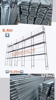 Lešení Baumann/ na prodej sada lešení 129m2