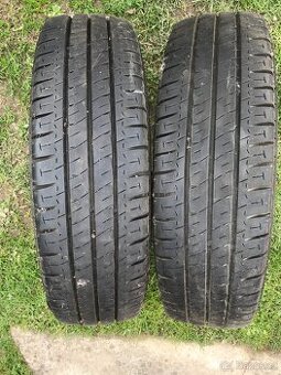 Prodám 2x letní pneu Michelin 195/75-R16C.