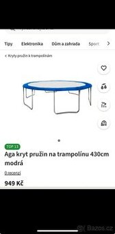 Kryt pružin na trampolínu - 1