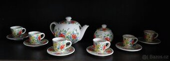 Porcelán a broušené sklo