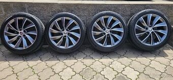 Originál alu Škoda Superb 3 5x112 235/45 R18 - 7,5mm