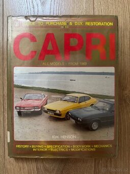 FORD CAPRI originální montážní a renovační manualy