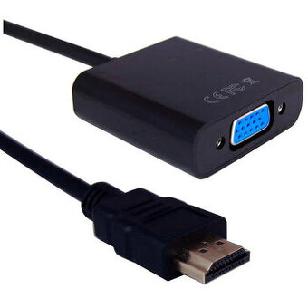 HDMI VGA redukce adaptér 20 cm nový