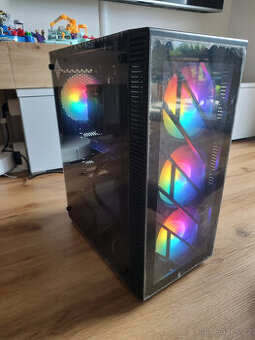 Herní PC-Ryzen 7 2700X,16Gb DDR4,RX6600,Wifi,Win11,Záruka