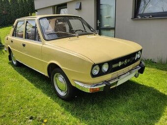 Škoda 120LS, r.v. 1981, naj. 32 tis. km, vše původní orig.