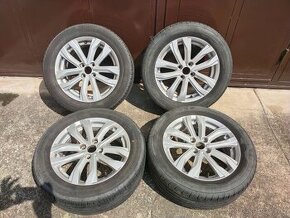 Letní pneu 205/55 R16 na Alu discích