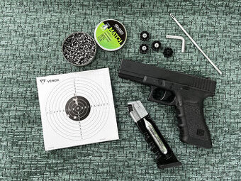 UMAREX Glock 17 BLK 4.5 mm CO2 BlowBack