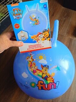 dětský balon skákací nový pouze nafoukly 45_50cm max 50 kg n