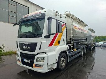 MAN TGS 26.48 6X2 + NÁSTAVBA SPITZER SILO