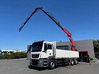MAN TGS 26.420 6x2 - valník s hydraulickou rukou