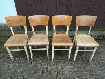 Originální židle Thonet – retro design (4 ks)