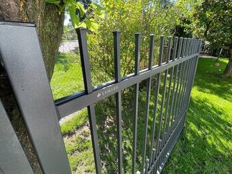 Kovaná brána - křídlová 3,55m x 1,28m NOVÁ