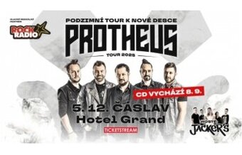 PROTHEUS 5.12.2025 Čáslav - prodám 3 vstupenky.