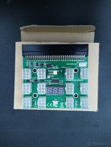 1x PCI-E Breakout board adaptér 12 PCI-E slotů