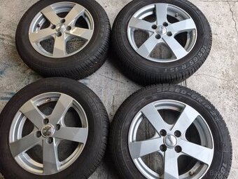 Alu kola 4x100 r15 na Hyundai i20 zimní pneumatiky 185/65r15