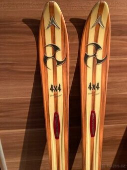 Retro telemarkové lyže Dynastar 4x4