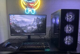 Herní PC-i5-16GB-Aorus RX5700XT 8G-Hry ve 2K-Win11