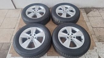 Alu kola Škoda 16" 5x112 letní pneu 215/60 R16 5mm Superb