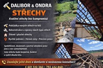 Rekonstrukce a opravy střech