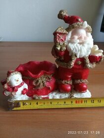 Vánoční svícen Děda Mráz