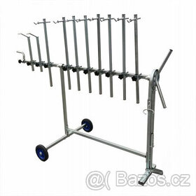 Otočný lakýrnický stojan SL2 - 10 ramen