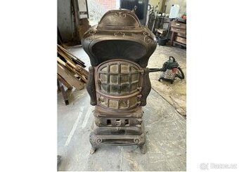 Historická AMERICKÁ KAMNA - litinová