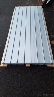 Trapézové plechy  H12 -  RAL 9006    91 x 200