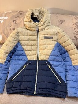 Dětské zimní bundy a sportovní kalhoty na výšku 120 - 140 cm