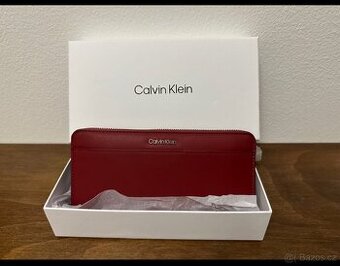 Dámská peněženka Calvin Klein - Biking Red/Bordeaux