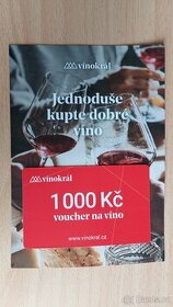Voucher vínokrál 1000 Kč - 1