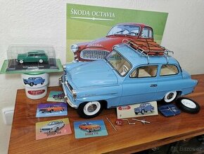 PRODÁNO - Sběratelský model Škoda Octavia 1960 - Deagostini - 1
