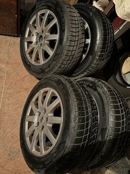 Pneu celoroční 4 nové 215/60 R16 plus alu disky zdarma