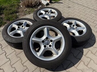 4x al kola 5x120 17 + pneu letní 215/60 R17C