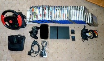 Prodám PlayStation 2 SLIM kompletní + mnoho příslušenství.