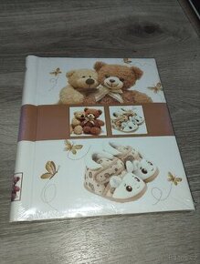 Dětské samolepící fotoalbum 23x28/40s BEAR hnědé

