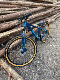 Horské kolo CUBE Aim Race blueberry"n"lime 2021