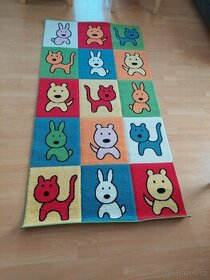 Hraci koberec, na hrani Kids Collection se zviratky