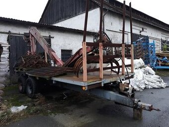 Prodám traktorovou vyvážečku s HR 60