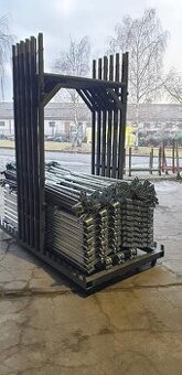 Lešení - rámové, stavební lešení - 1