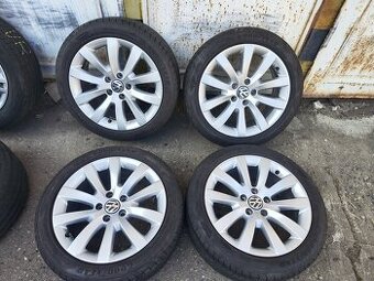 17"letní alu sada 5x112 origo Scirocco Golf 6 Touran Caddy
