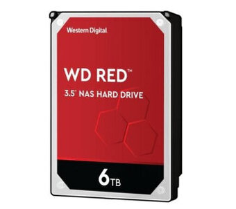 wd60efrx disk nas sata výdrž 1milion hodin 6T