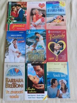 různé harlequiny.Love story