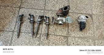 Turbo, výstřiky,EGR.